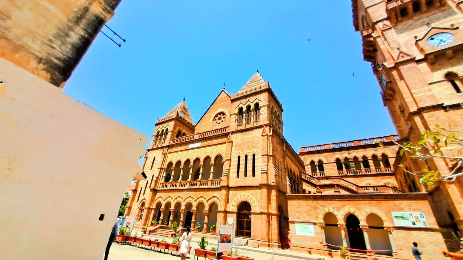 Panoramic view of Bhuj City and Prag Mahal